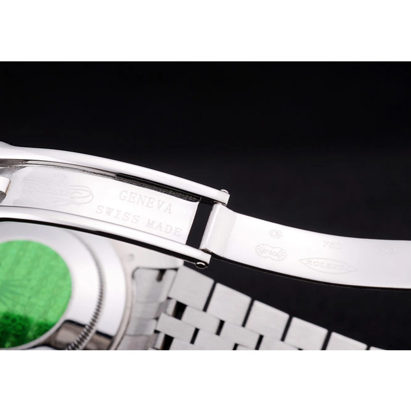 Best AAA Replica Sites Dial Ribbed Bezel Rolex Radial 7478 Datejust White 0602